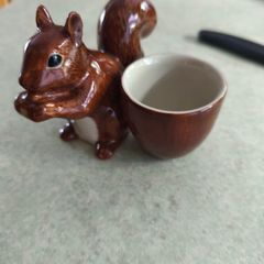 Quail Squirrel Egg Cup