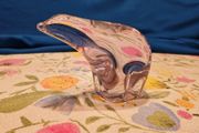 Vintage Wedgwood Crystal Glass Polar Bear Paperweight ,Ornament,