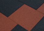 Fall Protection Tiles 12 pcs Rubber 50x50x3 cm Red
