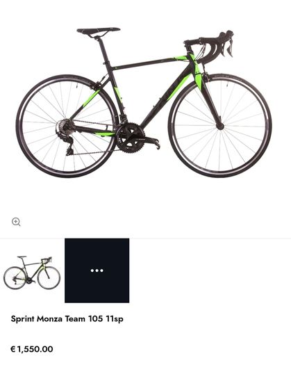 Sprint Monza, Shimano 105, Road Bike