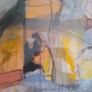 Abstract Still Life Original Painting on Fabriano Paper 100% Cotton by Brian Maguire Image 2