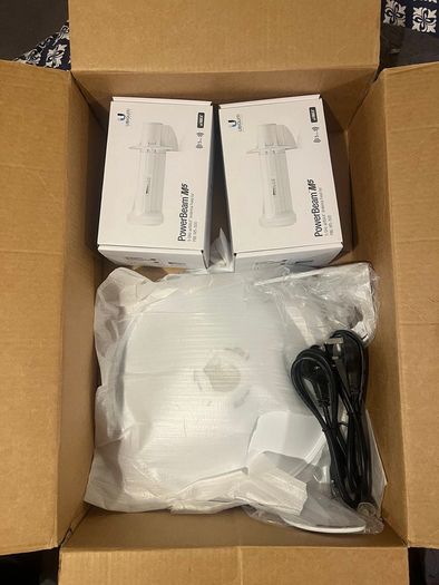 Pair of Ubiquiti PowerBeam M5 PBE-M5-300 Antennas - Unused