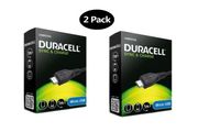 2 X Duracell Micro USB Fast Charging QC 3.0/2.0 (1.0 M) &amp; Data Sync Cable (Brand New/Warranty)