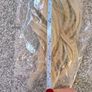 BNIP Blond Wavy Clip In Hair 7pce Extensions Image 4