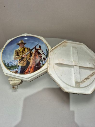 Vintage John Wayne "High Country" Franklin Mint Collector's Plate Limited Edition