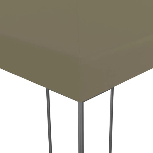 Garden Marquee 3x3 m Taupe 180 g/m2