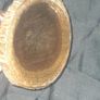 A Beautiful Vintage Wooden Vase made from a single piece of wooden log has been carefully turned on a lathe to create this urn shaped vase. Original bark details remain around the base Image 4
