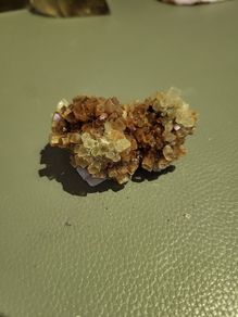 Moroccan calcite cluster