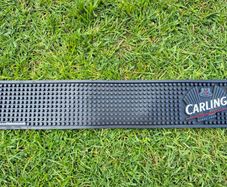 Carling Rubber Bar Mat, Dimple Runner Beer Home Bar Drip Tray