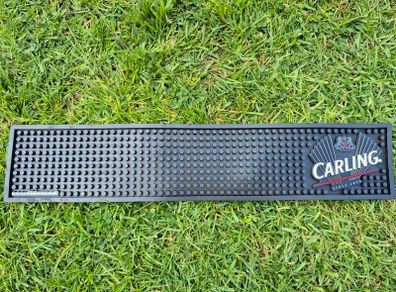Carling Rubber Bar Mat, Dimple Runner Beer Home Bar Drip Tray