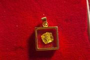 Gold Nugget Pendant
