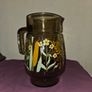1970's French Smoked Glass Pitcher Image 3