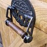 railway cast iron toilet rool holder Image 2