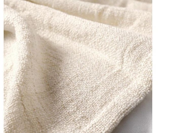 Brand Ikea Gurli Throw- Colour - White  & Beige - Size - 180cm x 120cm