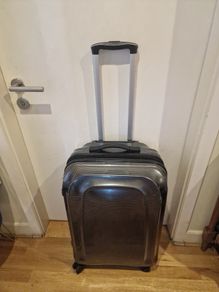 Medium Plastic Suitcase