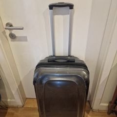 Medium Plastic Suitcase