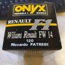 Onyx Williams Renault Ricardo Patrese 1/43 Image 2