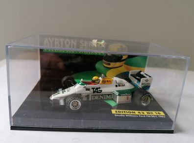 Ayrton Senna "Saudia Williams Ford FW 08 C 1983" 1:43