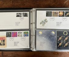 Collection of  76 UK First Day Cover stamps 1999 to 2002 in album