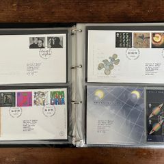 Collection of  76 UK First Day Cover stamps 1999 to 2002 in album
