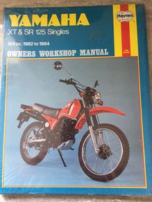 Yamaha XT & SR 125 Singles Workshop Manual 1982 to 1984