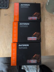 Gateron 2.0 ks-33 low profile linear keyboard switches (100 total)