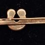 9ct yellow gold brooch Image 4