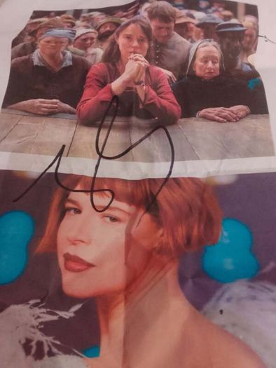 Signed poster featuring Jessie Buckley
