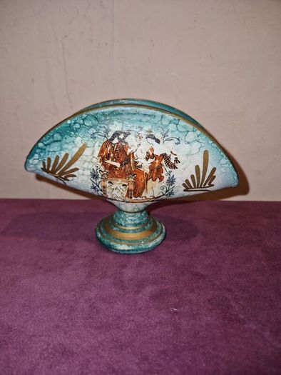 Greek ceramic Napkin/Letter holder