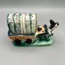 Vintage Horse Drawn Covered Wagon Salt & Pepper Shakers Image 5