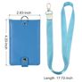 Brand New YOKIVE 1 Set ID Badge Holder Folded PU Leather with Detachable Neck Lanyard. Image 2
