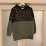 Next Khaki Green & Pink Womens Hoodie Image 6