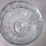 Vintage Flint Glass Goblet Vase 1940s Image 6