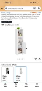 Bathroom Storage Cabinet (like new) - 15euro