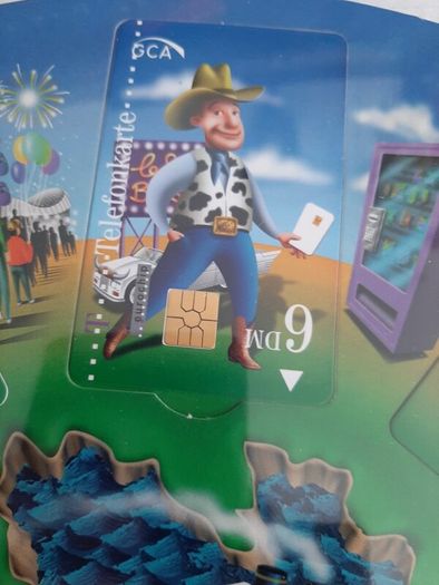 mint 10 world call cards 1998 in folder