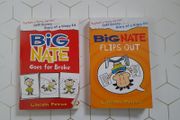 NEW big Nate books goes for  broke.  BIG NATE flips out.
