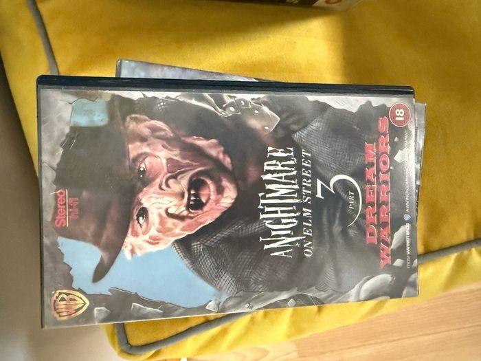 A nightmare on elm street vhs video collection