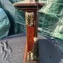 Gorgeous Wooden Vintage/Antique Curio Photo Table Cabinet Image 6