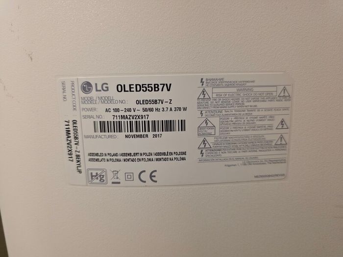 LG OLED55' 4K Smart TV - Includes Magic Remote