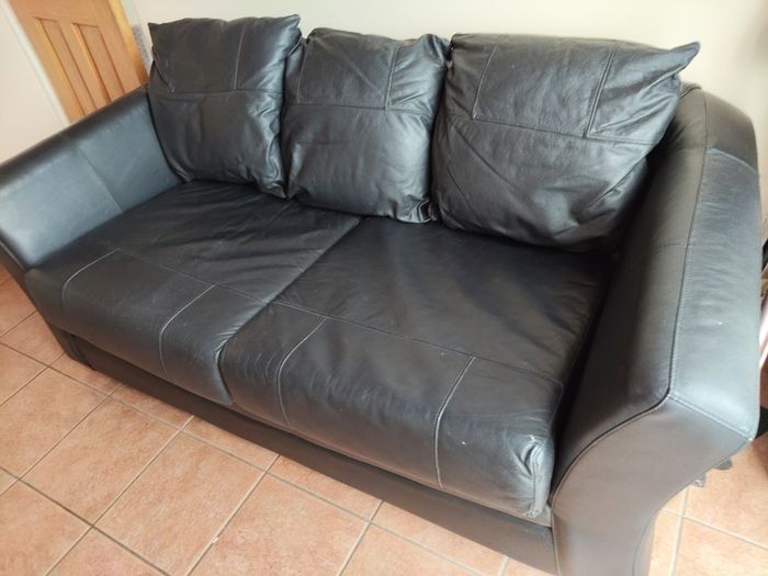 Sprung sofa bed