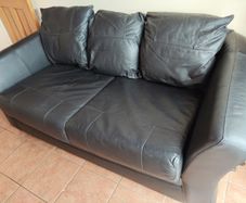 Sprung sofa bed