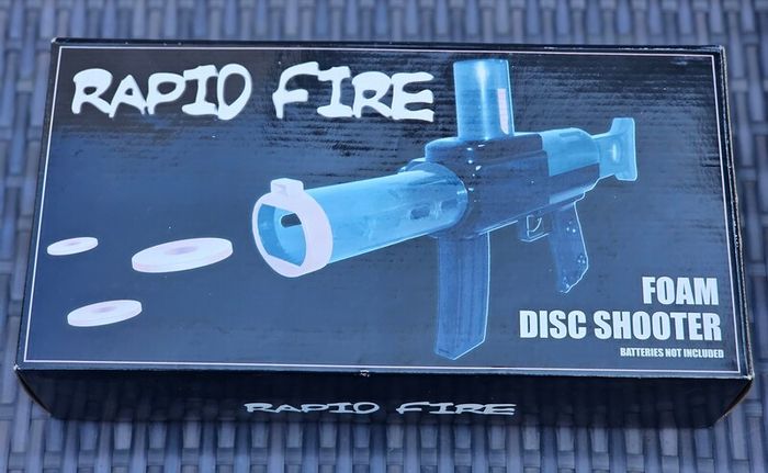 Rapid Fire Foam Disc Shooter