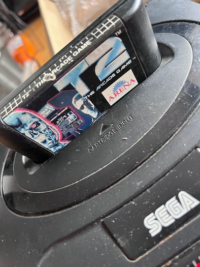Boxed Sega Mega Drive 2 Console + 10 Games Pack - Batman, Predator, Paperboy, 007