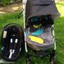 Mamas and Papas Pushchair, Car Seat,  2 rain covers Image 8