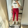 AUTOGRAPH red regular fit chinos UK 8 / EUR 36 Image 2