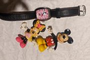 Minnie mouse ,walt disney vintage watch collection,plus 2 free used toys ,used condition, free shipping within Ireland, sold as is.