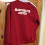 Manchester United Tracksuit Top Size Medium Image 2