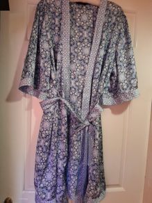 TCM satin robe