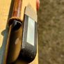 Vintage mounted Cello bow on gilded board Image 4