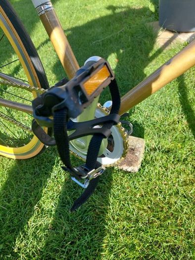 Vintage Puch rebuilt as fixie